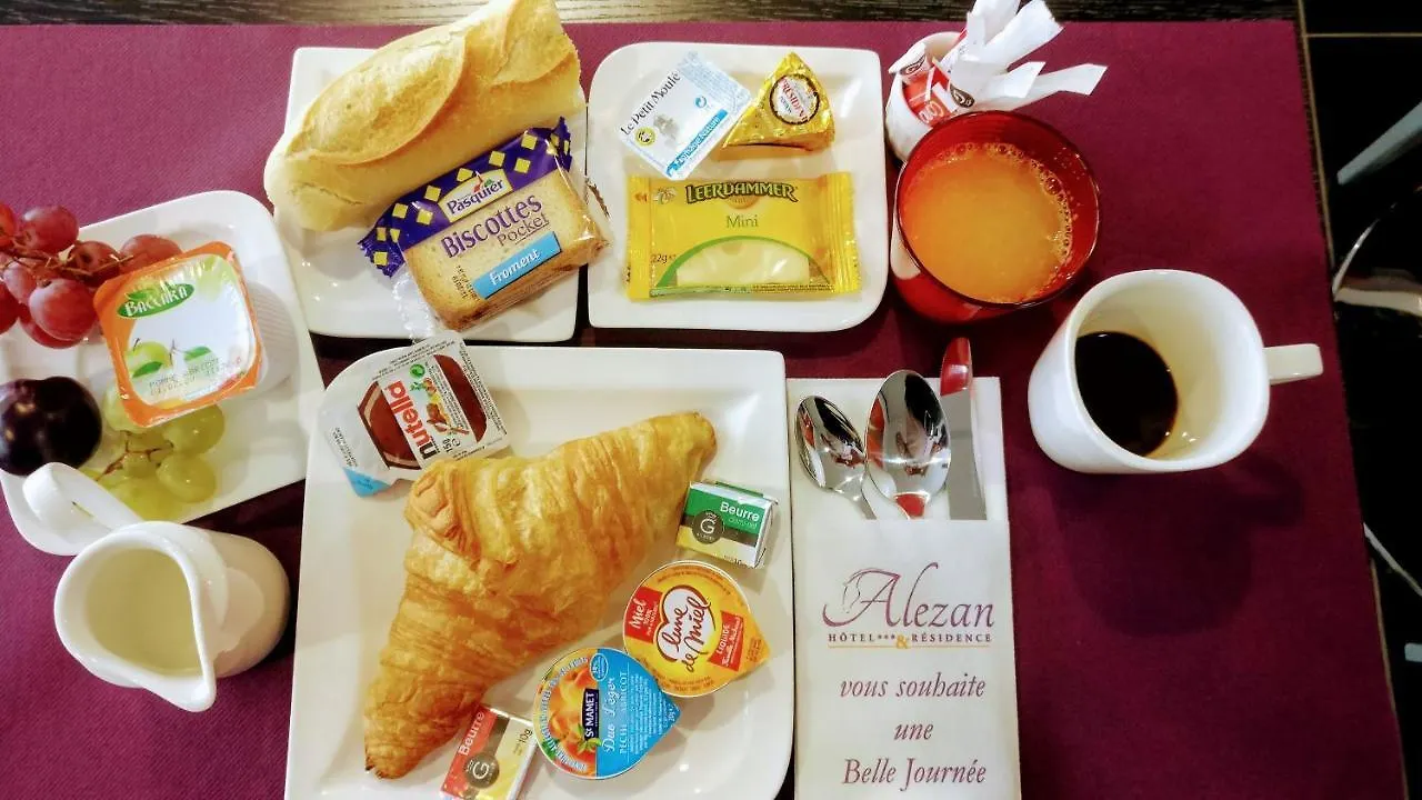 *** Lägenhetshotell Alezan Hotel & Residence Toulouse Frankrike
